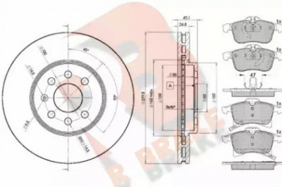 R BRAKE 3r15929001 -  